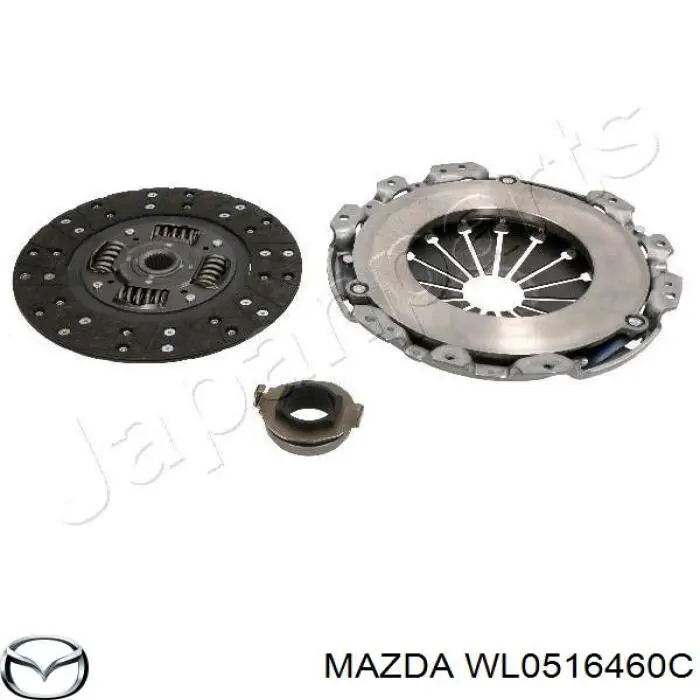 Диск сцепления Mazda WLA216460B