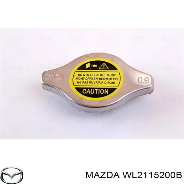 WL2115200B Mazda Радиатор основной