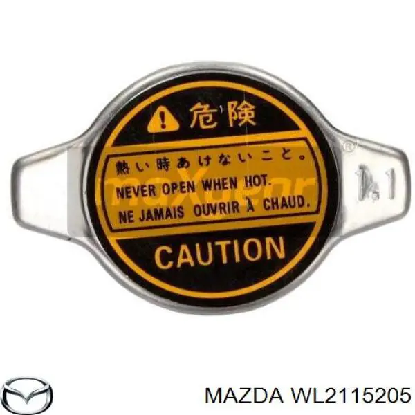 Tapa de radiador WL2115205 Mazda