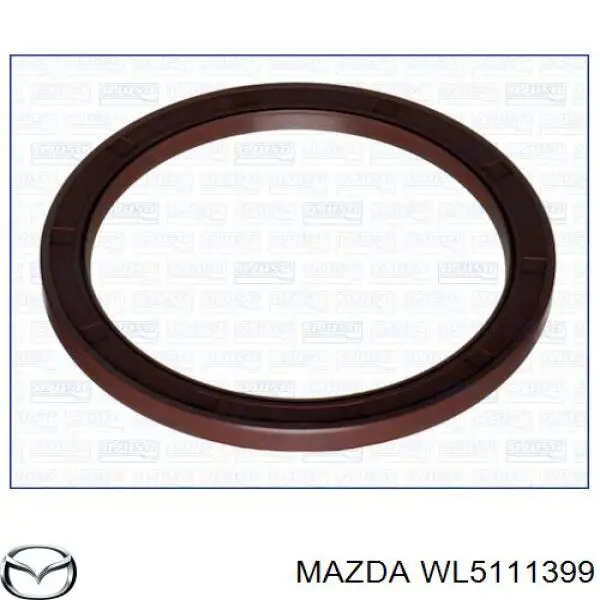WL5111399 Mazda vedação traseira de cambota de motor