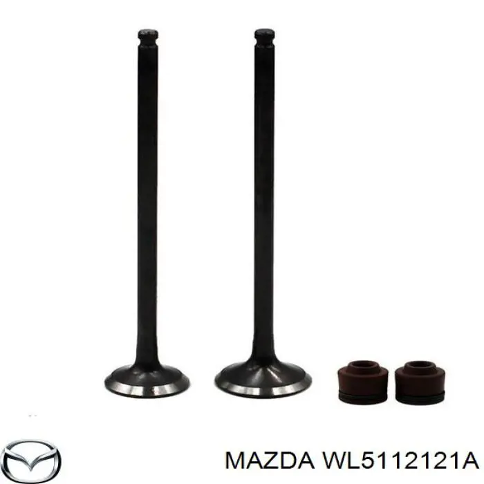 Клапан выпускной Mazda WL5112121A