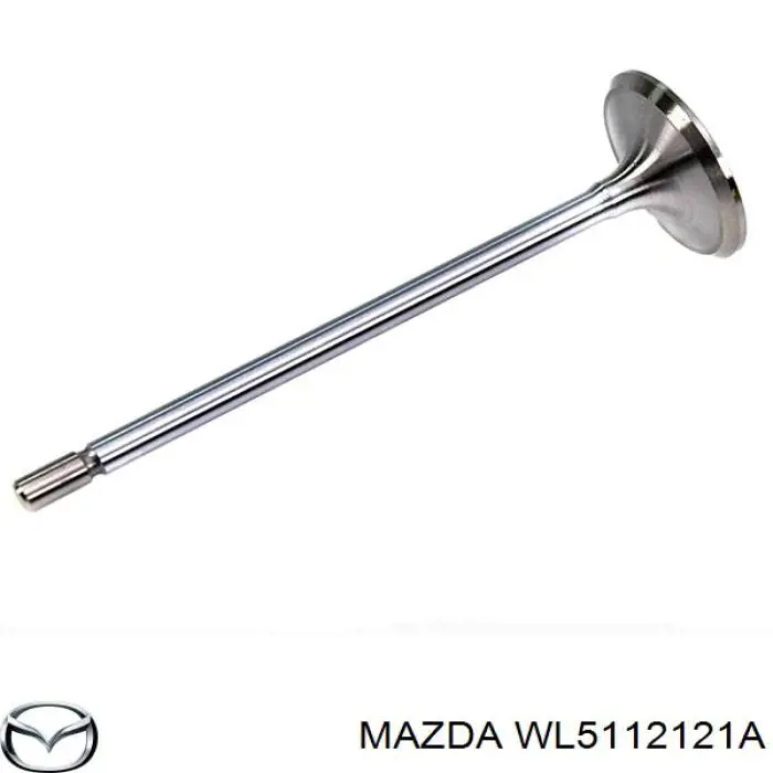 Válvula de escape WL5112121A Mazda