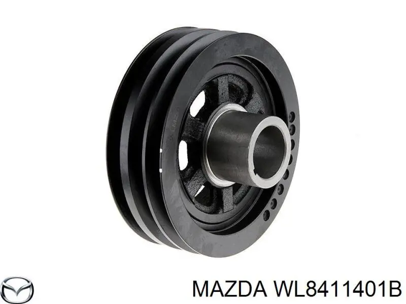 WL8411401B Mazda Шкив коленчатого вала