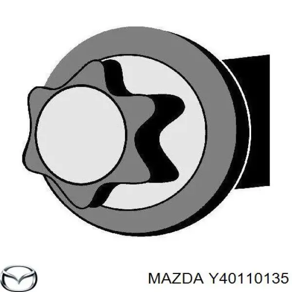 Болт головки блока цилиндров (ГБЦ) Mazda Y40110135