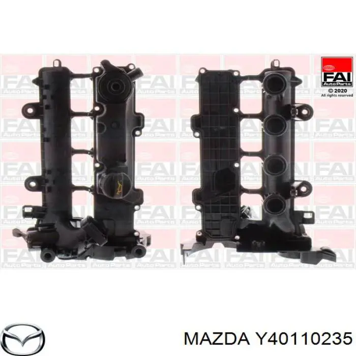 Junta de la tapa de válvulas del motor Y40110235 Mazda