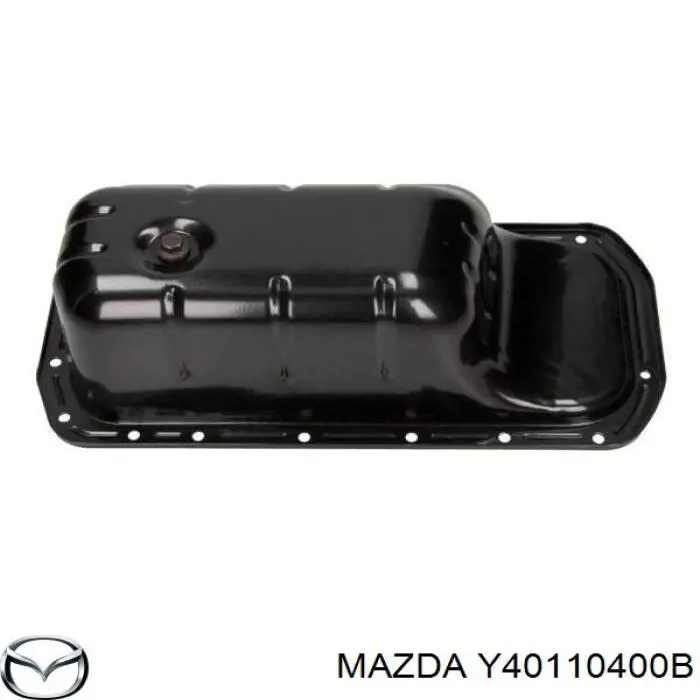 Поддон масляный картера двигателя Mazda Y40110400B