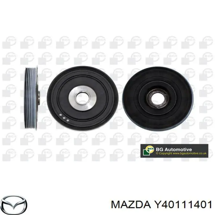 Polea, cigüeñal Y40111401 Mazda