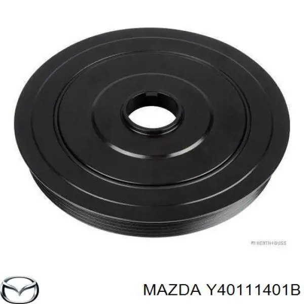 Шкив коленвала (демпфер) Mazda Y40111401B цена, от 66.93 USD