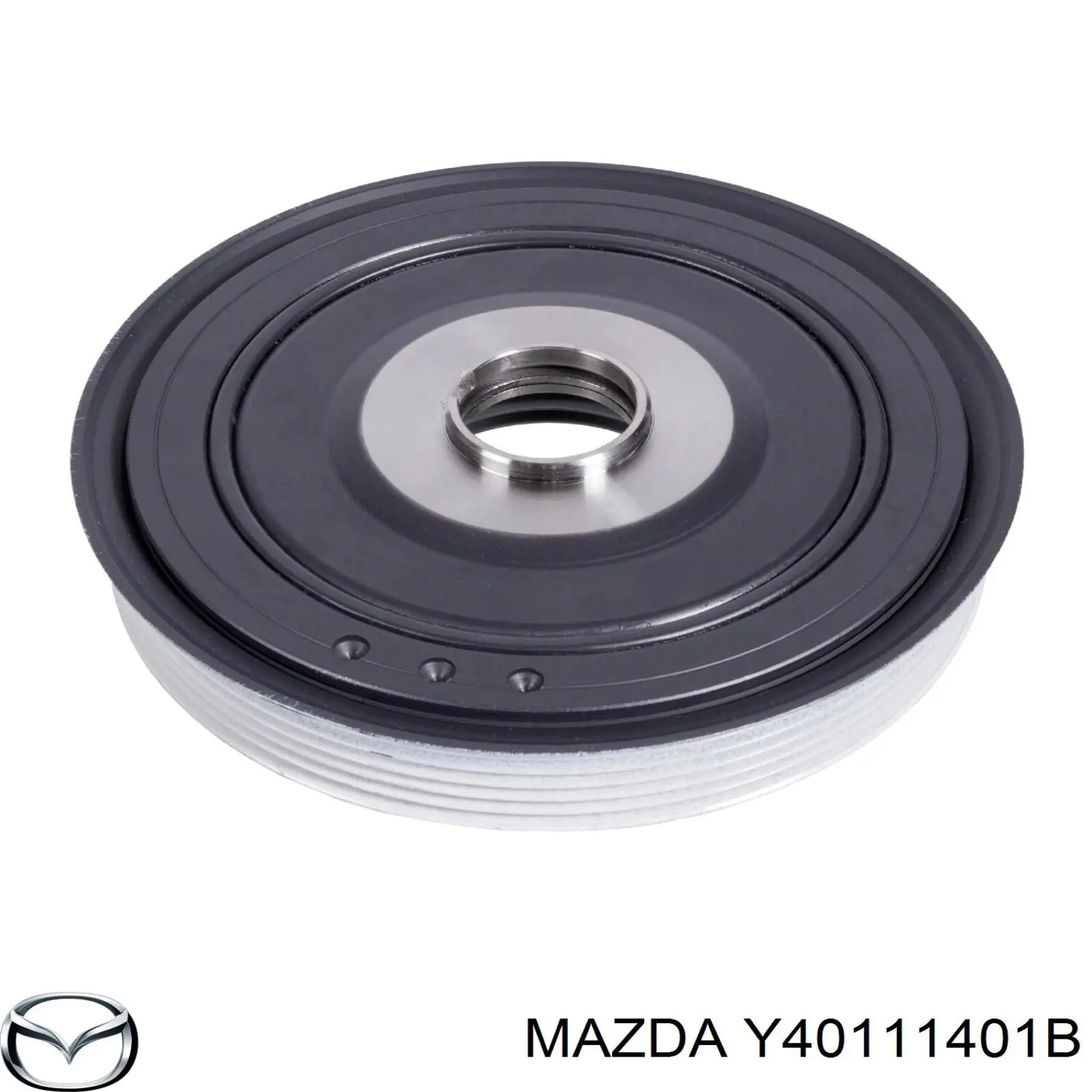 Демпфер коленвала Mazda Y40111401B