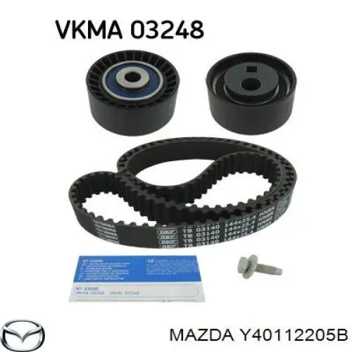 Зубчатый ремень Mazda Y40112205B цена, от 20.89 USD