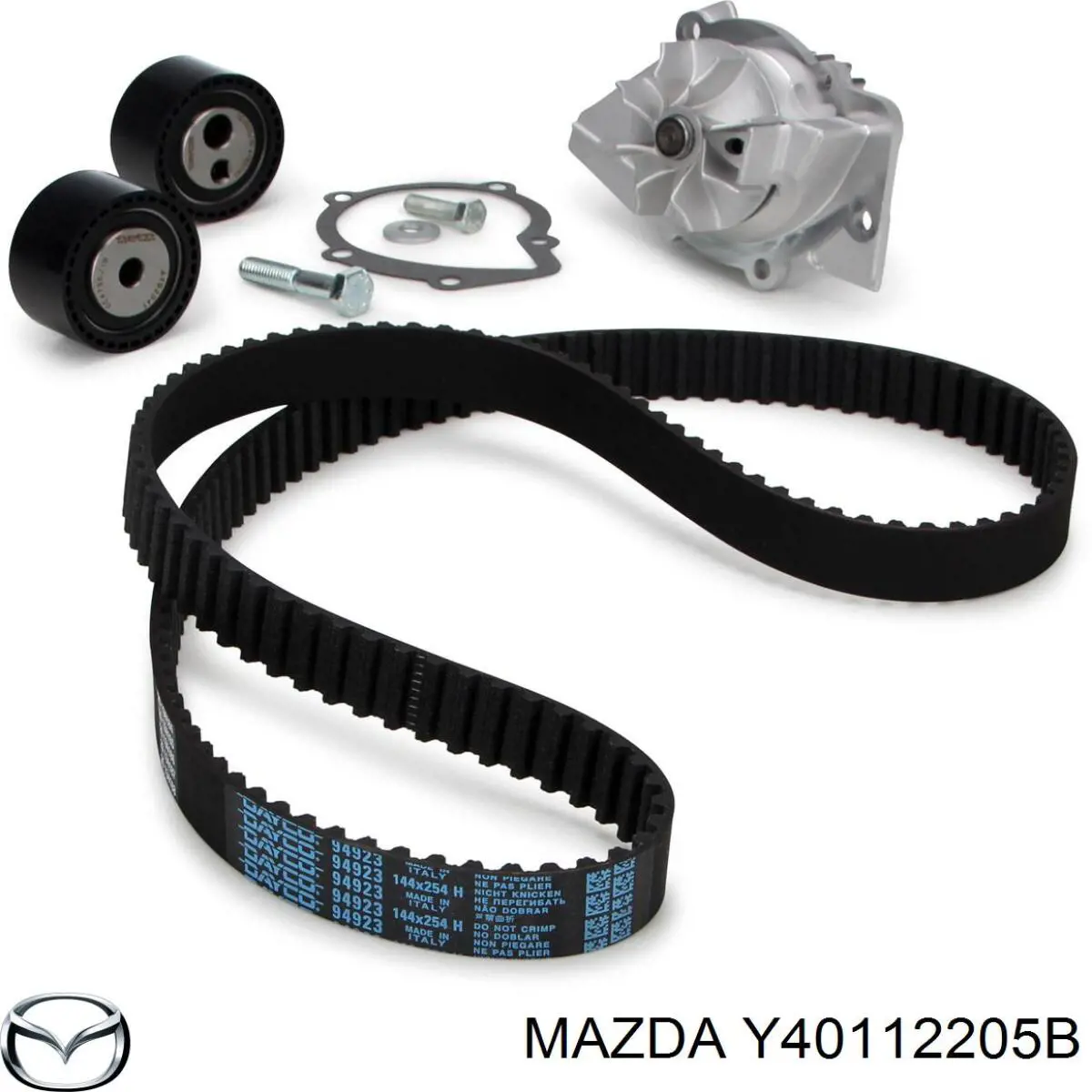 Купить Y40112205B Mazda Ремень газораспределительного механизма