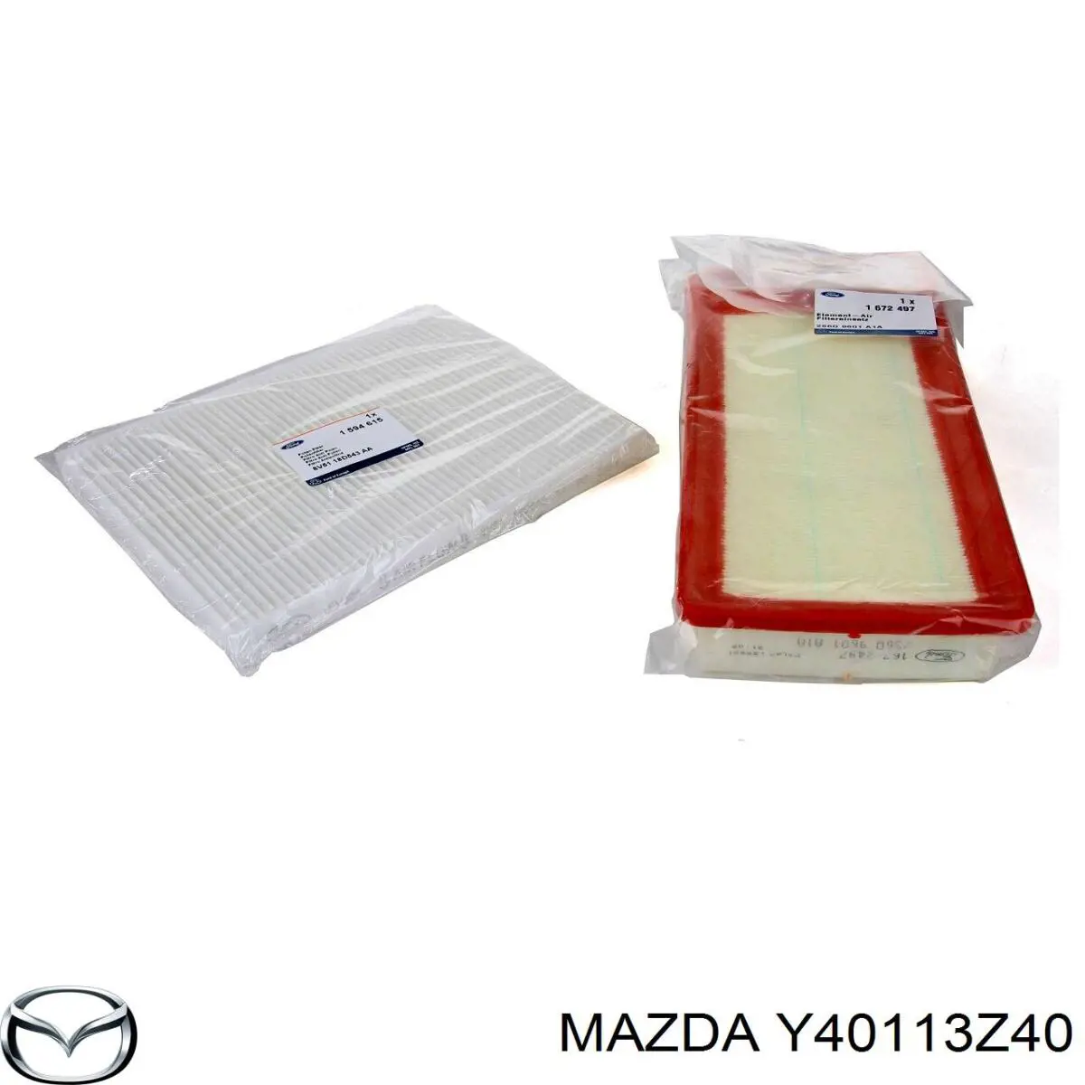 Купить Y40113Z40 Mazda Автомобильный фильтр воздуха