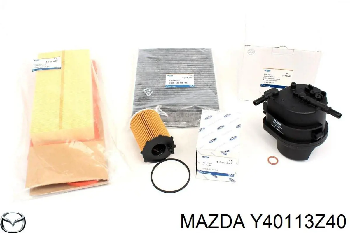 Y40113Z40 Mazda Воздушный фильтр двигателя