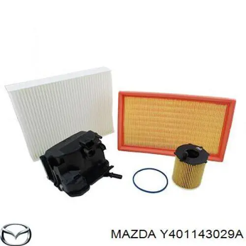 Y40114302 9A Mazda фильтр масляный