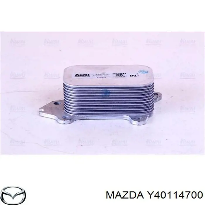 Caja, filtro de aceite Y40114700 Mazda