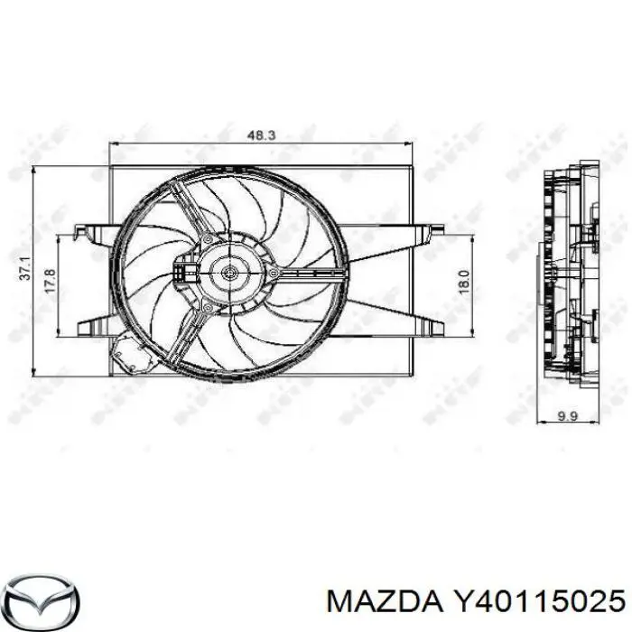 Y40115025 Mazda 