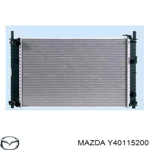 Y401-15-200 Mazda радиатор