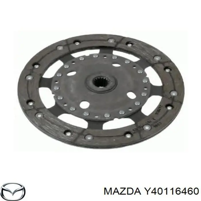  Диск сцепления Ford Fiesta 