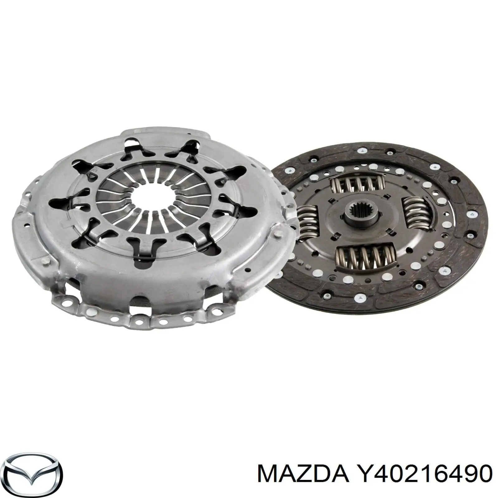 Комплект сцепления (3 части) Mazda Y40216490 цена, от 102.08 USD