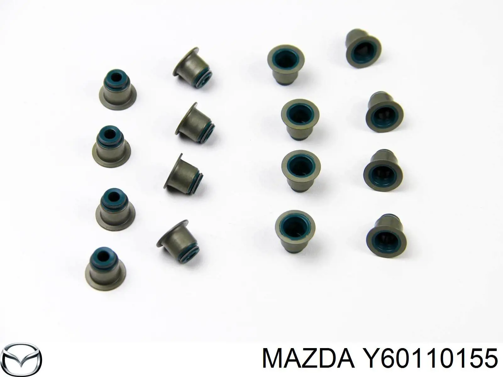 Купить Y60110155 Mazda Сальник клапана (маслосъемный), впуск/выпуск