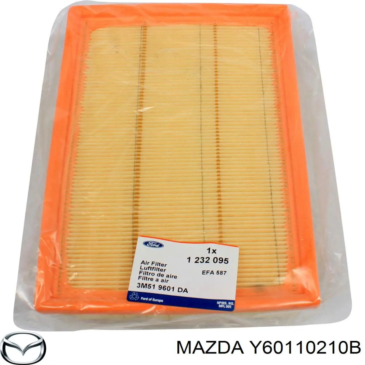 Крышка клапанов Mazda Y60110210B