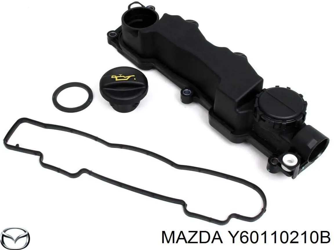 Y60110210B Mazda Крышка двигателя