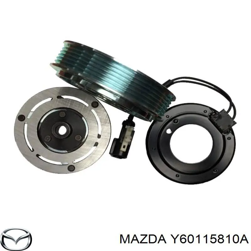 Купить Y60115810A Mazda Кронштейн компрессора кондиционера