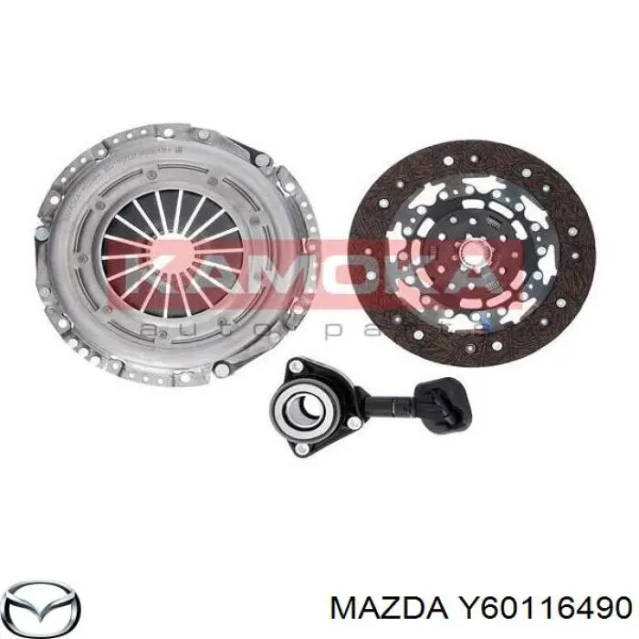 Комплект сцепления (3 части) Mazda Y60116490 цена, от 120.63 USD