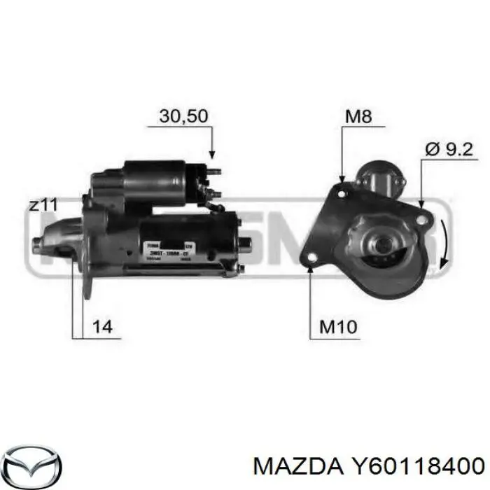  Y60118400 Mazda