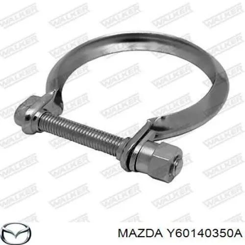 Хомут глушителя передний Y60140350A Mazda