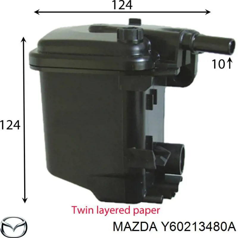 Y602-13-480A Mazda топливный фильтр
