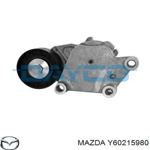 Y60215980 Mazda натяжитель приводного ремня