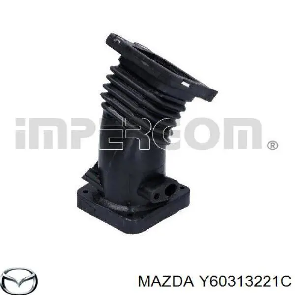 Tubo flexible de aspiración, cuerpo mariposa Y60313221C Mazda