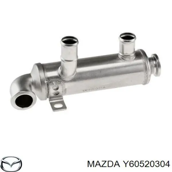Y60520304 Mazda радиатор системы egr рециркуляции выхлопных газов