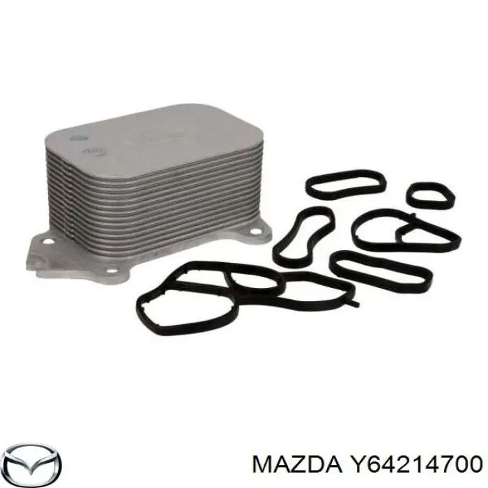 Y64214700 Mazda radiador de óleo