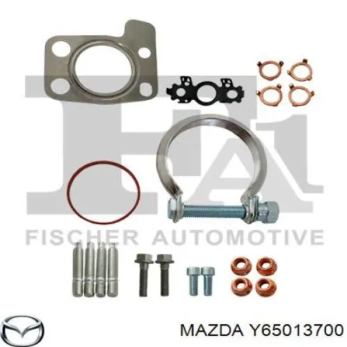 Turbo de coche Y65013700 Mazda