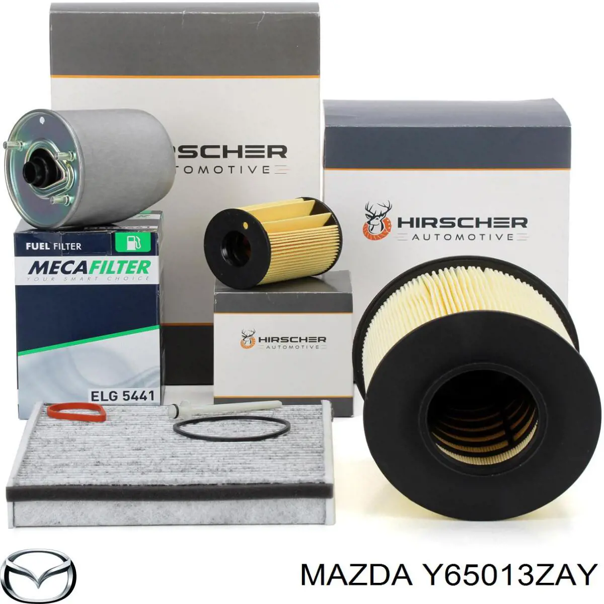 Фильтр топливный Mazda Y65013ZAY