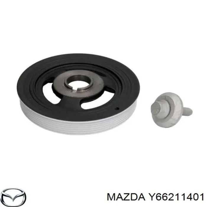 Polea, cigüeñal Y66211401 Mazda