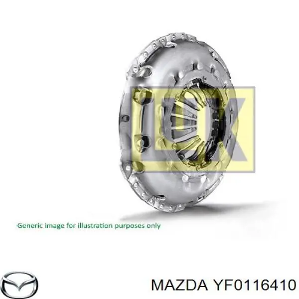Лепестковая корзина сцепления Mazda YF0116410 цена, от 96.45 USD