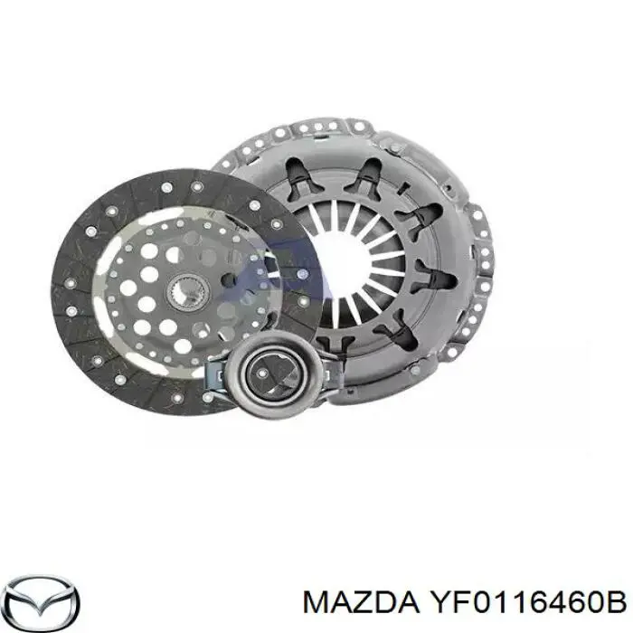 YF0116460B Mazda диск сцепления