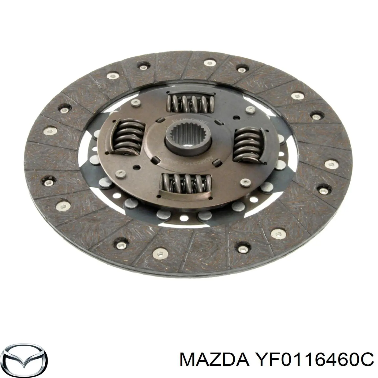 YF0116460C Mazda диск сцепления