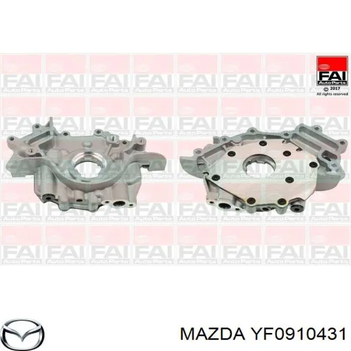 Прокадка масляого картера поддона Mazda YF0910431 цена, от 16.84 USD