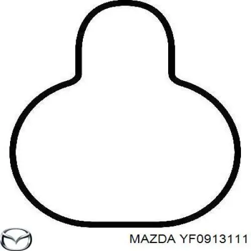 YF0913111 Mazda прокладка впускного коллектора