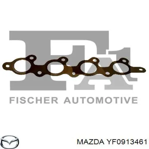 YF0913461 Mazda прокладка коллектора