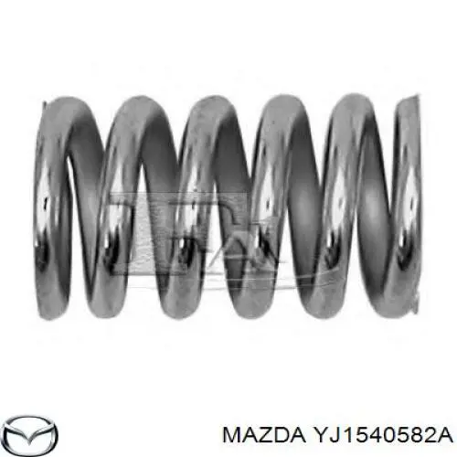 Parafuso do sistema de escape (do silenciador) para Mazda 6 (GG)