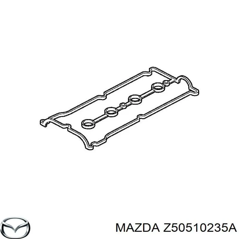 Прокладка клапанной крышки двигателя Mazda Z50510235A