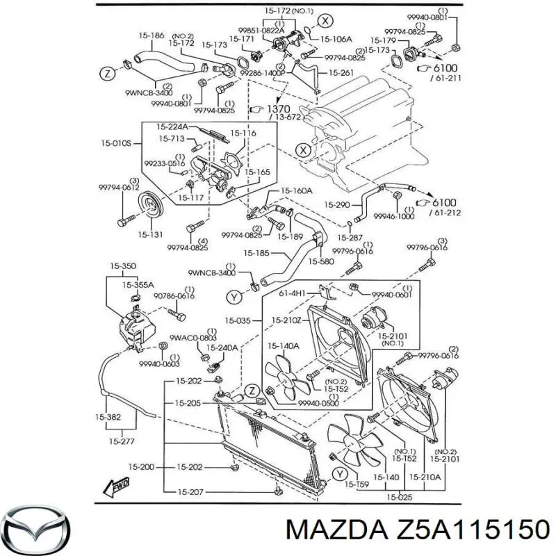  Z5A115150 Market (OEM)