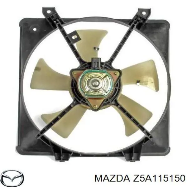 Купить Z5A115150 Mazda Мотор вентилятора системы охлаждения