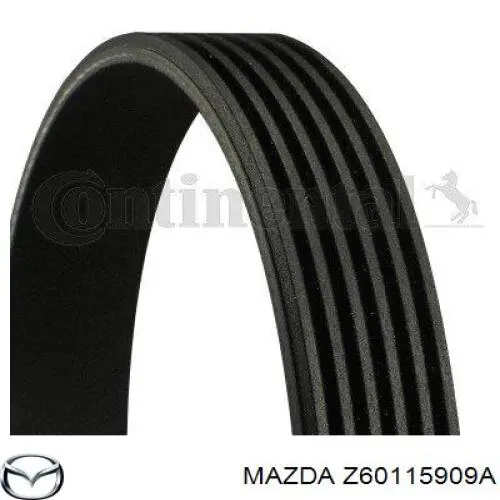 Correa trapezoidal Z60115909A Mazda