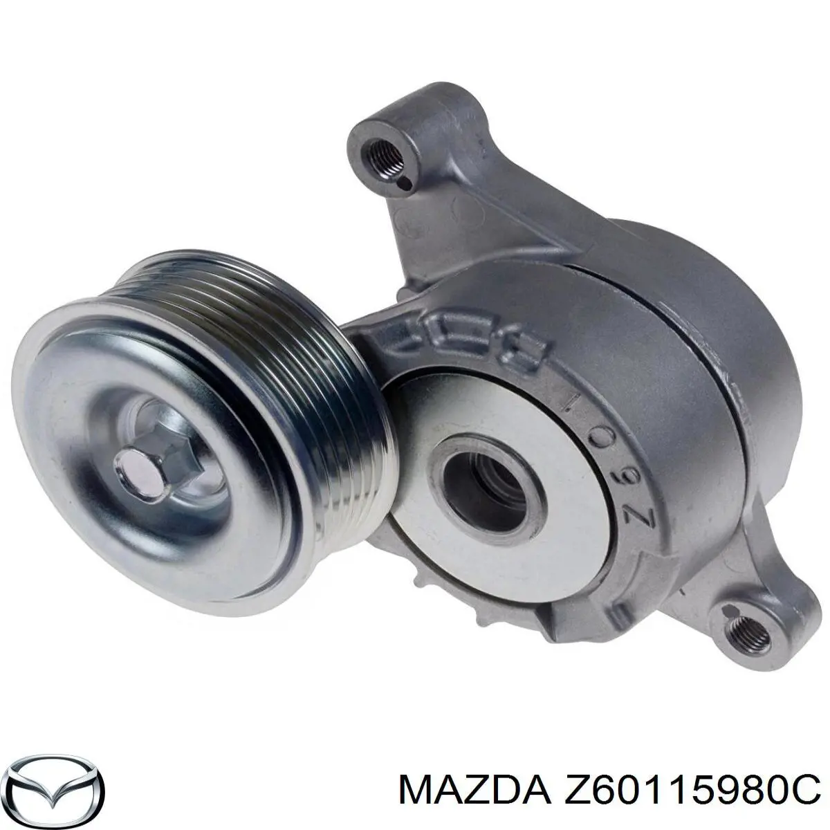Z60115980C Mazda натяжитель приводного ремня